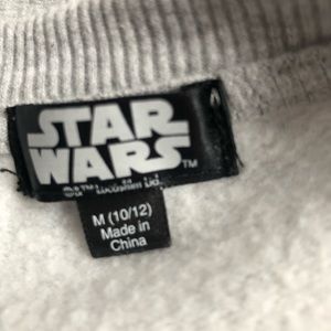 Girls Star Wars size 10-12 Baby Yoda sweatshirt